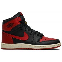 Air Jordan 1 High 'Bred' 1985 Black/Red4281 AJ 1 Sneakers