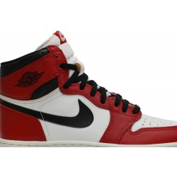 Air Jordan 1 High 'Chicago' 1985 White/Black-Varsity Red4280 AJ 1 Sneakers