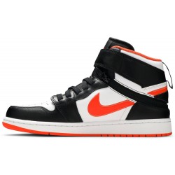 Air Jordan 1 High FlyEase 'Turf Orange' Black/Turf Orange/White CQ3835 008 AJ 1 Sneakers