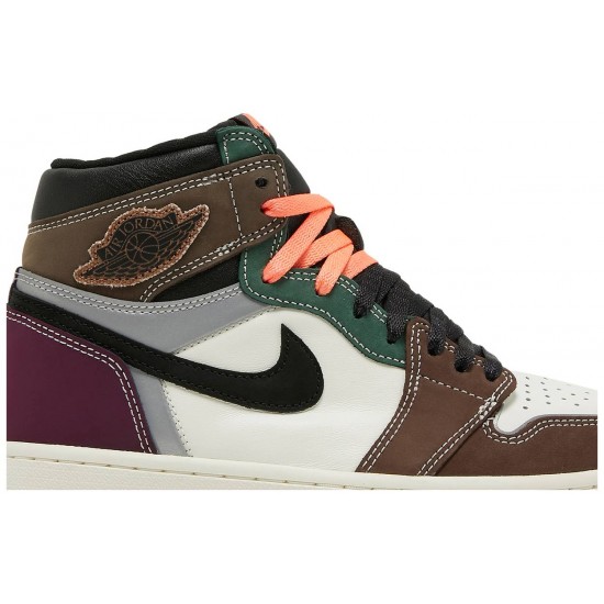 Air Jordan 1 High OG Crafted Black/Archaeo Brown/Dark ChocolateDH3097 001 AJ 1 Sneakers