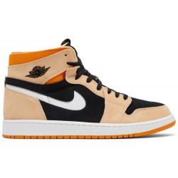 Air Jordan 1 High Zoom Comfort 'Pumpkin Spice' White Onyx/Cardinal Red/BlackCT0978 200 AJ 1 Sneakers