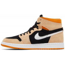 Air Jordan 1 High Zoom Comfort 'Pumpkin Spice' White Onyx/Cardinal Red/BlackCT0978 200 AJ 1 Sneakers