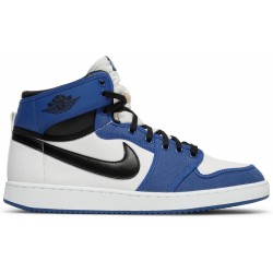 Air Jordan 1 KO 'Storm Blue' Storm Blue/White/Black DO5047 401 AJ 1 Sneakers