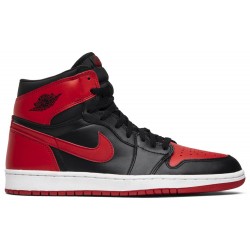 Air Jordan 1 Retro 'Bred' 2001 Black/Varsity Red 136066 061 AJ 1 Sneakers