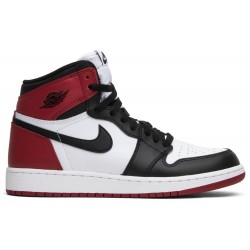 Air Jordan 1 Retro BG 'Black Toe' 2016 White/Black-Varsity Red 575441 125 AJ 1 Sneakers