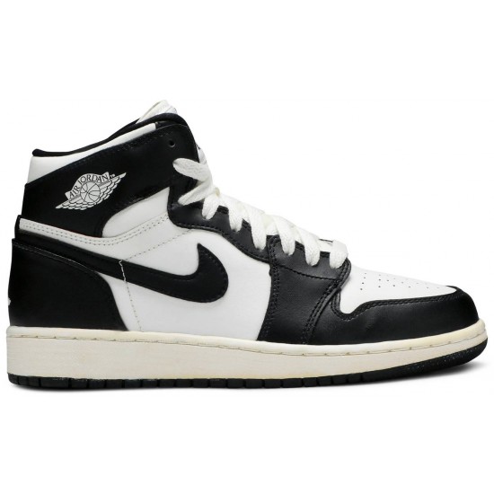 Air Jordan 1 Retro GS CounTDown Pack Black/White 332558 011 AJ 1 Sneakers