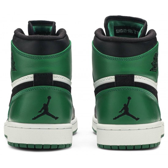 Air Jordan 1 Retro High Boston Celtics White/Black-Varsity Green 332550 101 AJ 1 Sneakers