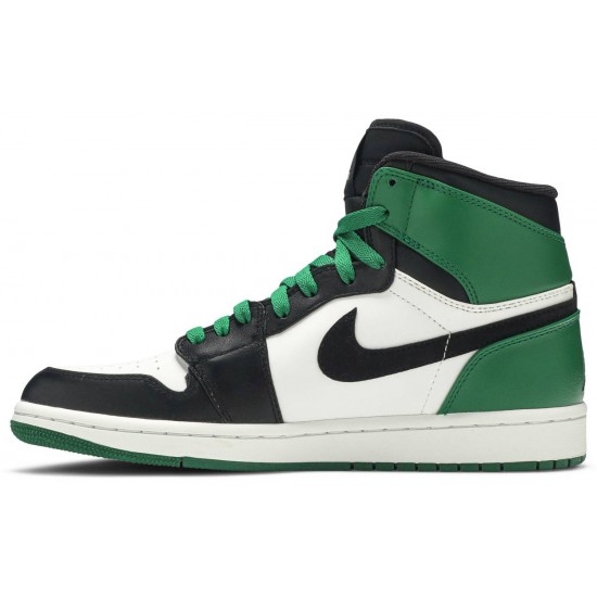 Air Jordan 1 Retro High Boston Celtics White/Black-Varsity Green 332550 101 AJ 1 Sneakers