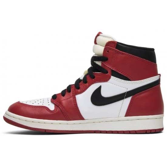 Air Jordan 1 Retro High Chicago 1994 White/Black-Red 130207 101 AJ 1 Sneakers