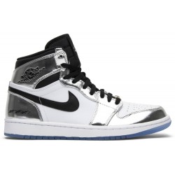 Air Jordan 1 Retro High 'Pass the Torch' Chrome/White/Turbo Green/Black AQ7476 016 AJ 1 Sneakers