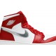 Air Jordan 1 Retro High Silver Medal Gym Red/Metallic Silver-White 332550 60 AJ 1 Sneakers