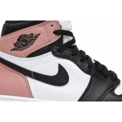 Air Jordan 1 Retro High NRG 'Rust Pink' White/Rust Pink-Black 861428 101 AJ 1 Sneakers