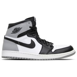 Air Jordan 1 Retro High OG 'Barons' White/Black-Wolf Grey 555088 104 AJ 1 Sneakers