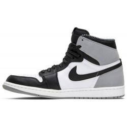 Air Jordan 1 Retro High OG 'Barons' White/Black-Wolf Grey 555088 104 AJ 1 Sneakers