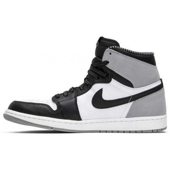 Air Jordan 1 Retro High OG Barons White/Black-Wolf Grey 555088 104 AJ 1 Sneakers