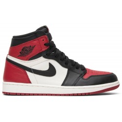 Air Jordan 1 Retro High OG 'Bred Toe' Gym Red/Summit White-Black555088 610 AJ 1 Sneakers