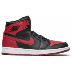 Air Jordan 1 Retro High OG 'Bred' 2013 Black/Varsity Red-White 555088 023 AJ 1 Sneakers