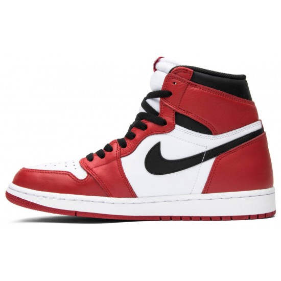 Air Jordan 1 Retro High OG Chicago 2015 White/Black-Varsity Red555088 101 AJ 1 Sneakers