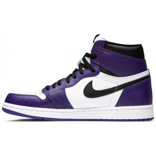 Air Jordan 1 Retro High OG Court Purple 2.0 Court Purple/White/Black555088 500 AJ 1 Sneakers