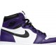 Air Jordan 1 Retro High OG Court Purple 2.0 Court Purple/White/Black555088 500 AJ 1 Sneakers