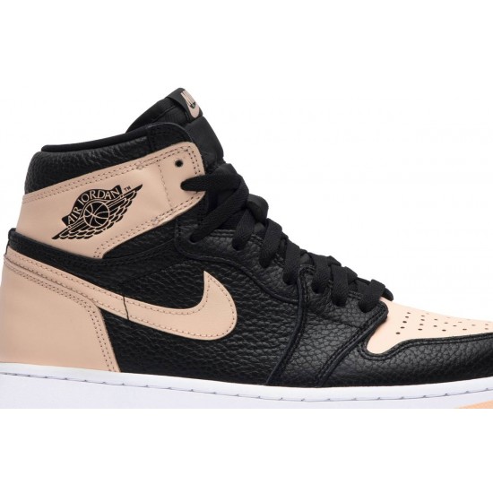 Air Jordan 1 Retro High OG Crimson Tint Black/Crimson Tint-Hyper Pink-White 555088 081 AJ 1 Sneakers