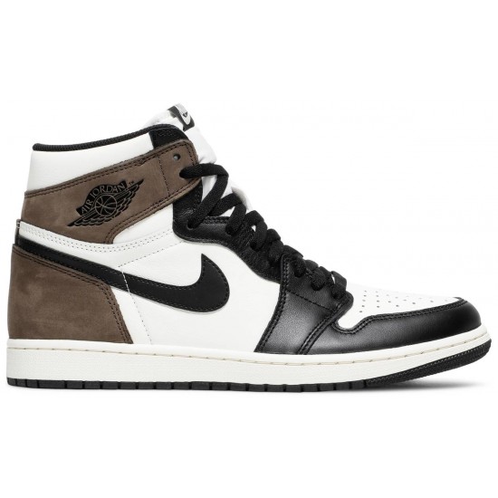 Air Jordan 1 Retro High OG Dark Mocha Sail/Dark Mocha/Black/Black555088 105 AJ 1 Sneakers