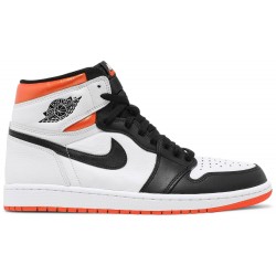 Air Jordan 1 Retro High OG 'Electro Orange' White/Electro Orange/Black555088 180 AJ 1 Sneakers