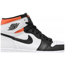 Air Jordan 1 Retro High OG 'Electro Orange' White/Electro Orange/Black555088 180 AJ 1 Sneakers