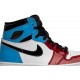 Air Jordan 1 Retro High OG Fearless White/University Blue-Varsity Red-BlackCK5666 100 AJ 1 Sneakers