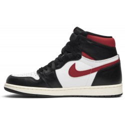 Air Jordan 1 Retro High OG 'Gym Red' Black/White-Sail-Gym Red 555088 061 AJ 1 Sneakers