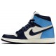 Air Jordan 1 Retro High OG Obsidian Sail/Obsidian/University Blue555088 140 AJ 1 Sneakers