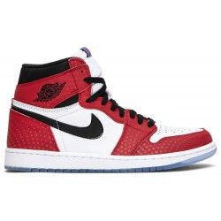 Air Jordan 1 Retro High OG 'Origin Story' Gym Red/White-Black-Photo Blue555088 602 AJ 1 Sneakers