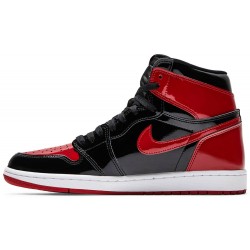 Air Jordan 1 Retro High OG 'Patent Bred' Black/White/Varsity Red555088 063 AJ 1 Sneakers