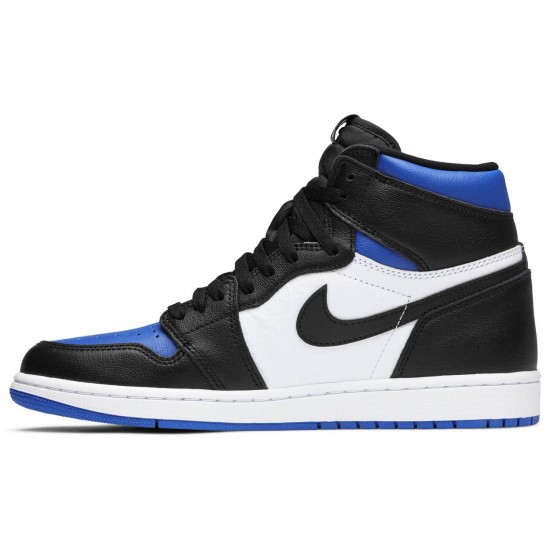 Air Jordan 1 Retro High OG Royal Toe Black/White-Game Royal-Black555088 041 AJ 1 Sneakers