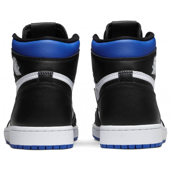 Air Jordan 1 Retro High OG Royal Toe Black/White-Game Royal-Black555088 041 AJ 1 Sneakers