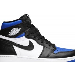 Air Jordan 1 Retro High OG 'Royal Toe' Black/White-Game Royal-Black555088 041 AJ 1 Sneakers