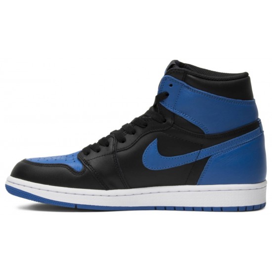 Air Jordan 1 Retro High OG Royal 2017 Black/Royal-White555088 007 AJ 1 Sneakers