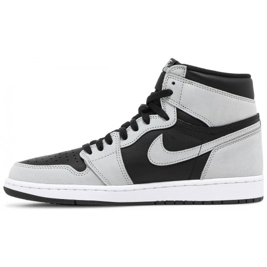 Air Jordan 1 Retro High OG Shadow 2.0 Black/Light Smoke Grey/White555088 035 AJ 1 Sneakers