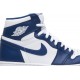 Air Jordan 1 Retro High OG Storm Blue White/Storm Blue 555088 127 AJ 1 Sneakers