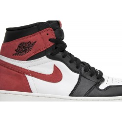 Air Jordan 1 Retro High OG 'Track Red' Summit White/Track Red-Black 555088 112 AJ 1 Sneakers