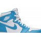 Air Jordan 1 Retro High OG UNC White/Dark Powder Blue 555088 117 AJ 1 Sneakers