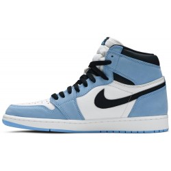 Air Jordan 1 Retro High OG 'University Blue' White/University Blue/Black555088 134 AJ 1 Sneakers