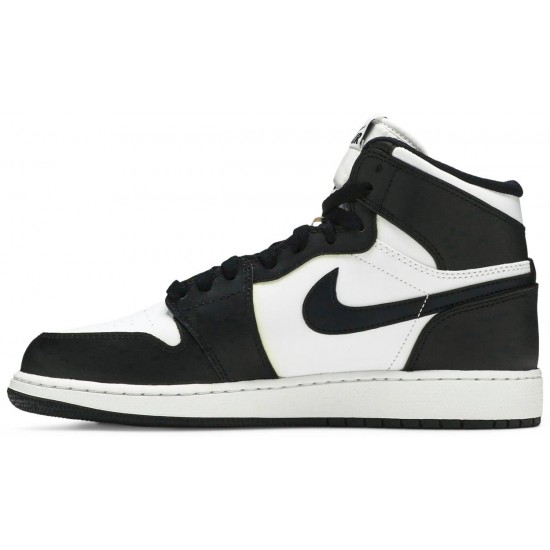 Air Jordan 1 Retro High OG BG Black White 2014 Black/White-Black 575441 010 AJ 1 Sneakers