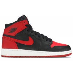 Air Jordan 1 Retro High OG BG 'Bred' 2013 Black/Varsity Red-White 575441 023 AJ 1 Sneakers