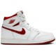 Air Jordan 1 Retro High OG GS Metallic Red White/Varsity Red 575441 103 AJ 1 Sneakers