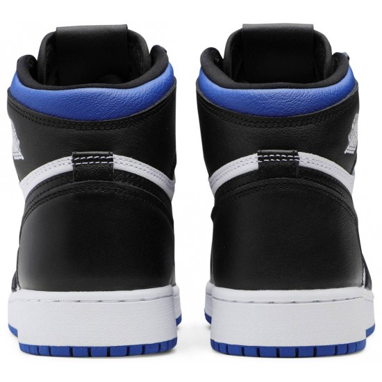 Air Jordan 1 Retro High OG GS Royal Toe Black/White/Game Royal/Black 575441 041 AJ 1 Sneakers