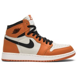 Air Jordan 1 Retro High OG GS 'Shattered Backboard Away' Sail/Black/Starfish 575441 113 AJ 1 Sneakers