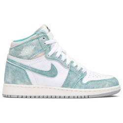 Air Jordan 1 Retro High OG GS 'Turbo Green' Turbo Green/Sail-White 575441 311 AJ 1 Sneakers