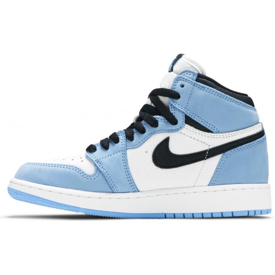 Air Jordan 1 Retro High OG GS University Blue White/University Blue/Black575441 134 AJ 1 Sneakers