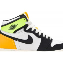 Air Jordan 1 Retro High OG GS 'Volt Gold' White/Volt/University Gold/Black 575441 118 AJ 1 Sneakers